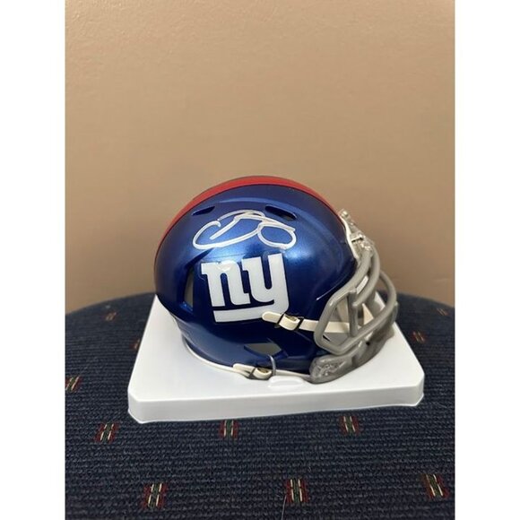 Riddell Other - Odell Beckham Jr signed autographed New York Giants Mini Helmet Beckett Witness